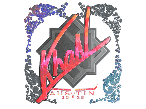 Sticker | khaN (Holo) | Austin 2025 image