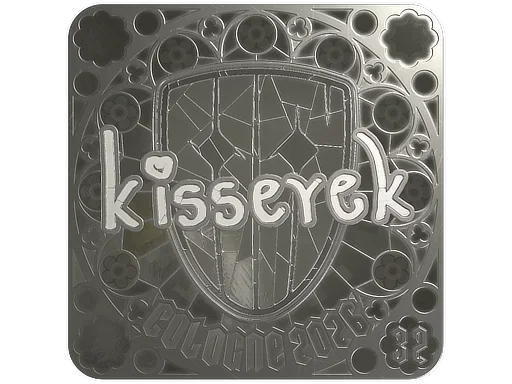 Sticker | kisserek (Foil, Ranked) | Cologne 2026 image