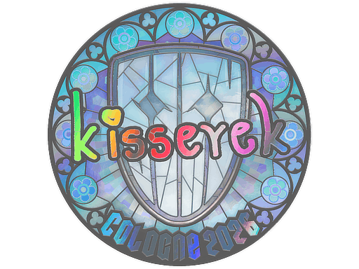 Sticker | kisserek (Holo) | Cologne 2026 image
