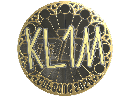 Sticker | kl1m (Gold) | Cologne 2026 image