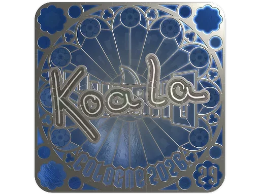 Sticker | koala (Foil, Ranked) | Cologne 2026 image