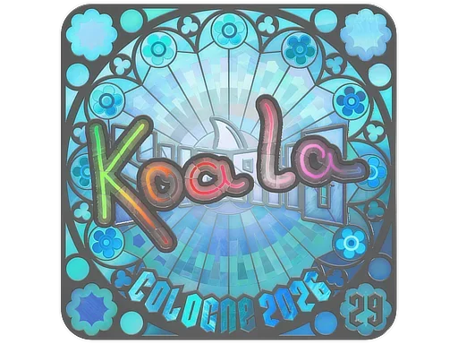 Sticker | koala (Holo, Ranked) | Cologne 2026 image
