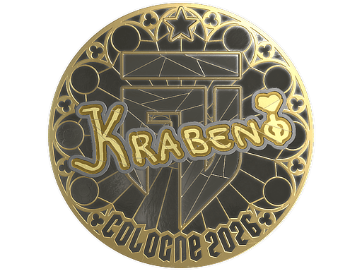 Sticker | Krabeni (Gold) | Cologne 2026 image