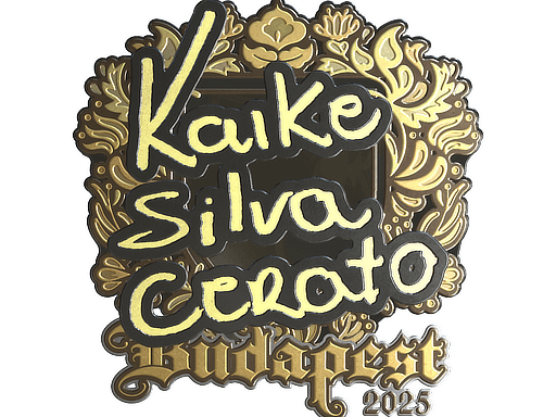 Sticker | KSCERATO (Gold) | Budapest 2025 image