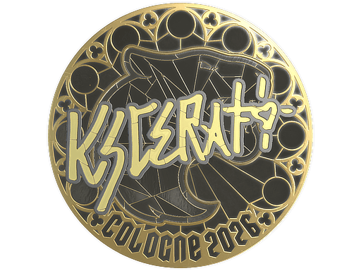 Sticker | KSCERATO (Gold) | Cologne 2026 image