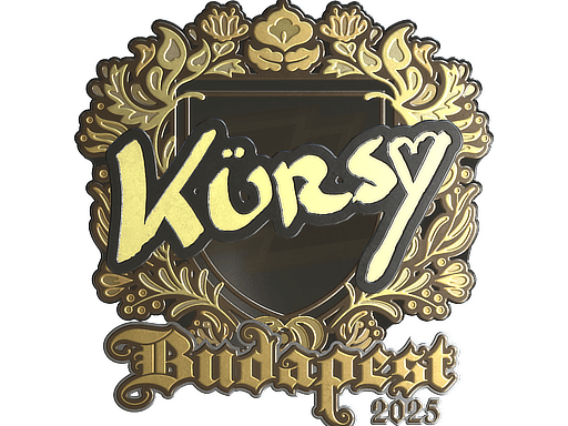 Sticker | Kursy (Gold) | Budapest 2025 image