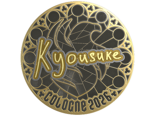 Sticker | kyousuke (Gold) | Cologne 2026 image