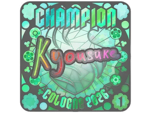 Sticker | kyousuke (Holo, Ranked) | Cologne 2026 image