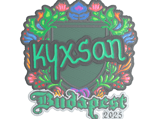 Sticker | kyxsan (Embroidered) | Budapest 2025 image