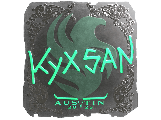 Sticker | kyxsan (Foil) | Austin 2025 image