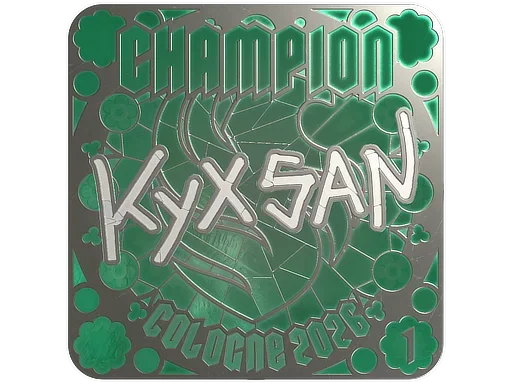 Sticker | kyxsan (Foil, Ranked) | Cologne 2026 image