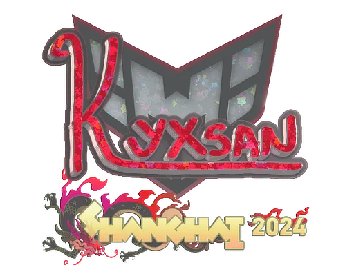 Sticker | kyxsan (Glitter) | Shanghai 2024 image