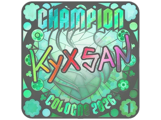 Sticker | kyxsan (Holo, Ranked) | Cologne 2026 image