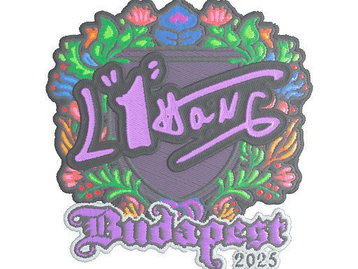 Sticker | L1haNg (Embroidered) | Budapest 2025 image