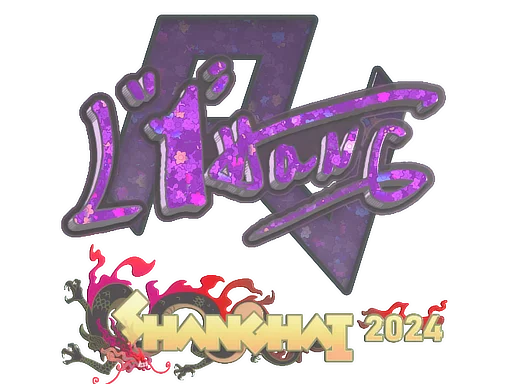 Sticker | L1haNg (Glitter) | Shanghai 2024 image
