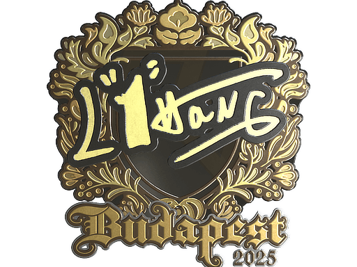 Sticker | L1haNg (Gold) | Budapest 2025 image