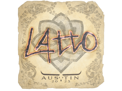 Sticker | latto | Austin 2025 image