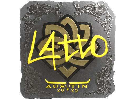 Sticker | latto (Foil) | Austin 2025 image