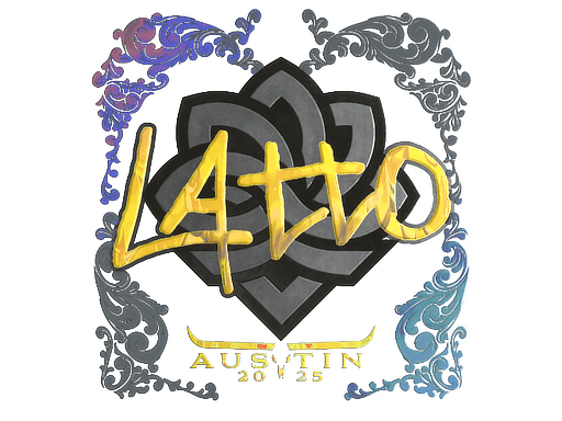 Sticker | latto (Holo) | Austin 2025 image