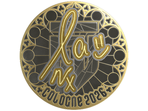 Sticker | lauNX (Gold) | Cologne 2026 image