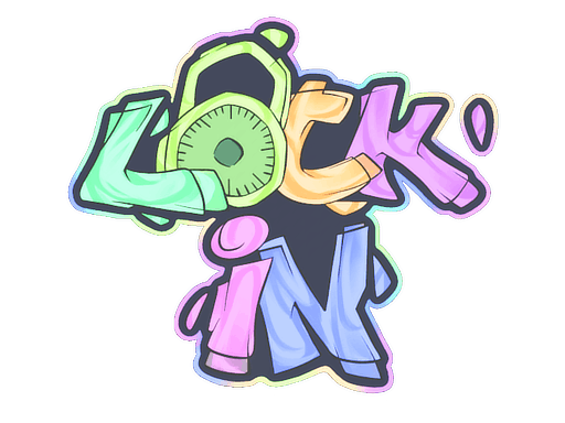 Sticker | Lock In image