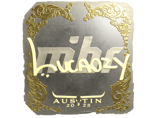 Sticker | Lucaozy (Gold) | Austin 2025 image