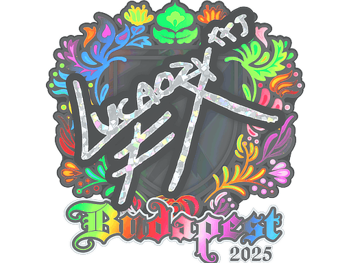Sticker | Lucaozy (Holo) | Budapest 2025 image