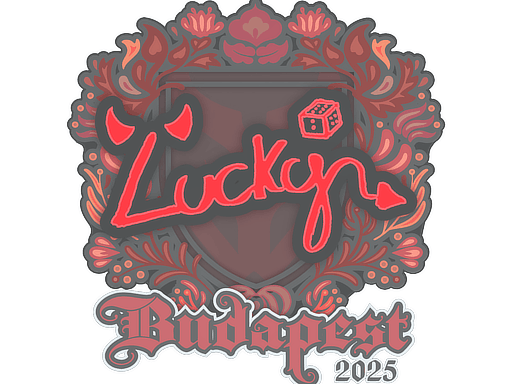 Sticker | Lucky | Budapest 2025 image