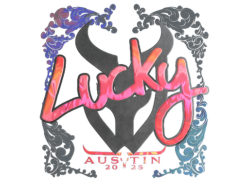 Sticker | Lucky (Holo) | Austin 2025 image