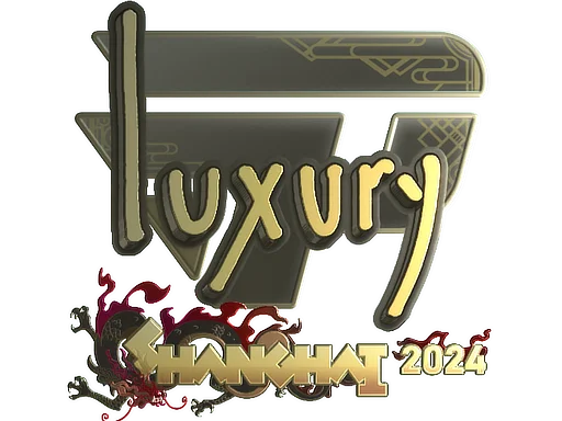 Sticker | lux (Gold) | Shanghai 2024 image