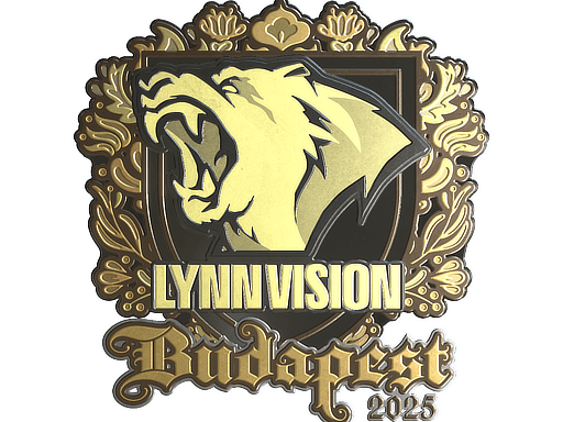 Sticker | Lynn Vision (Gold) | Budapest 2025 image