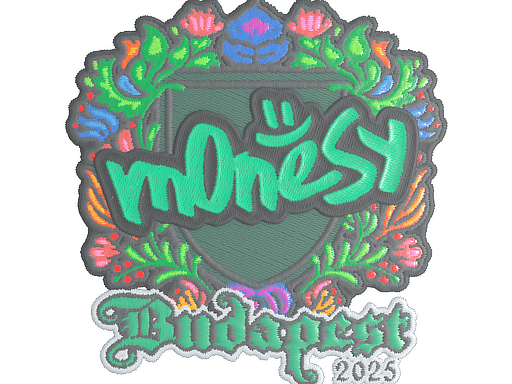 Sticker | m0NESY (Embroidered) | Budapest 2025 image