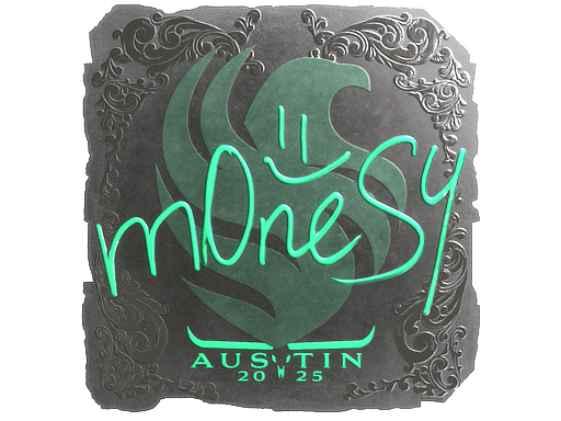 Sticker | m0NESY (Foil) | Austin 2025 image