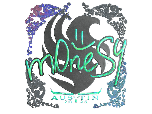 Sticker | m0NESY (Holo) | Austin 2025 image