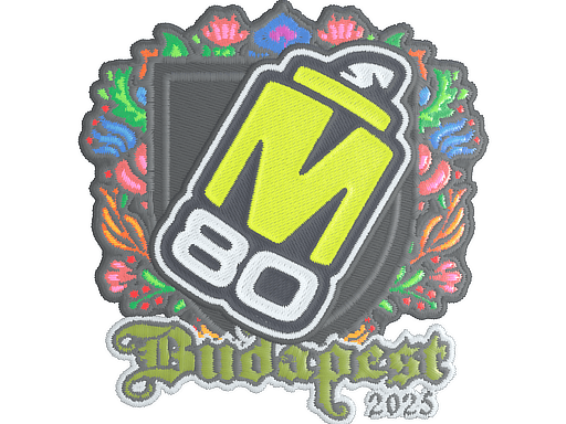 Sticker | M80 (Embroidered) | Budapest 2025 image