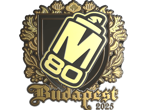 Sticker | M80 (Gold) | Budapest 2025 image