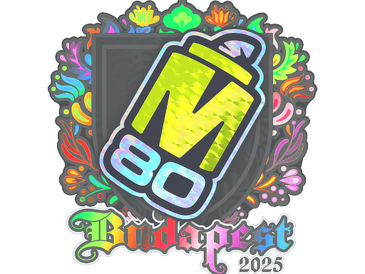 Sticker | M80 (Holo) | Budapest 2025 image