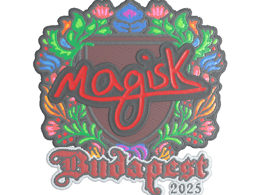 Sticker | Magisk (Embroidered) | Budapest 2025 image