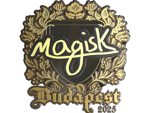 Sticker | Magisk (Gold) | Budapest 2025 image