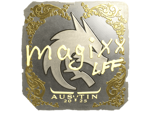 Sticker | magixx (Gold) | Austin 2025 image
