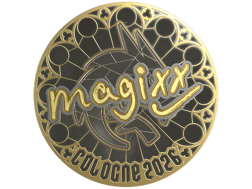 Sticker | magixx (Gold) | Cologne 2026 image