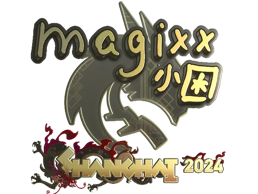 Sticker | magixx (Gold) | Shanghai 2024 image
