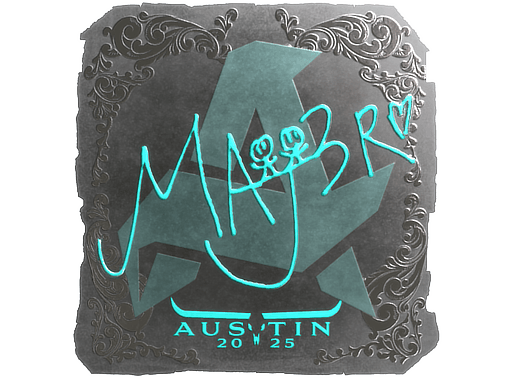Sticker | MAJ3R (Foil) | Austin 2025 image