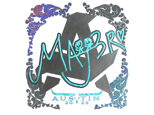 Sticker | MAJ3R (Holo) | Austin 2025 image