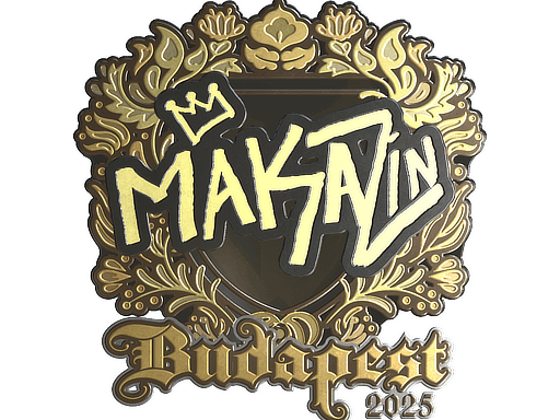 Sticker | Maka (Gold) | Budapest 2025 image