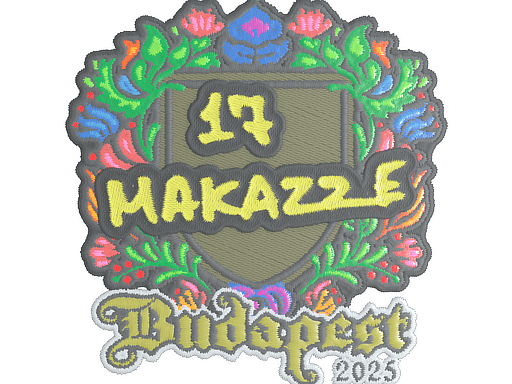 Sticker | makazze (Embroidered) | Budapest 2025 image