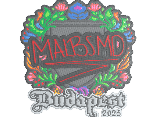 Sticker | malbsMd (Embroidered) | Budapest 2025 image