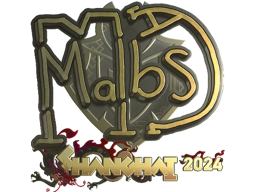 Sticker | malbsMd (Gold) | Shanghai 2024 image