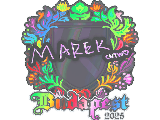 Sticker | Marek (Holo) | Budapest 2025 image