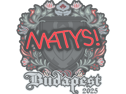 Sticker | MATYS | Budapest 2025 image
